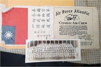 WW2 Blood Chit & Combat Air Crew Atlantic.