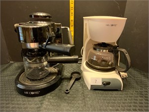 Mr. Coffee Expresso Machine & Coffee Maker