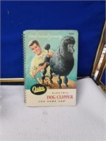 Antique "Oster" Dog Clipper Instruction Book