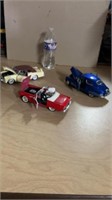 3pc Diecast 1 24th Scale Classic Cars