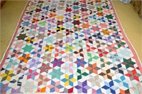 Machine Stitched Quilt - Measures approx. 91 x 73