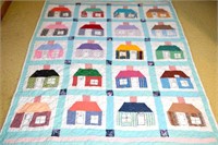 Machine Stitched Quilt - Measures approx. 79 x 61