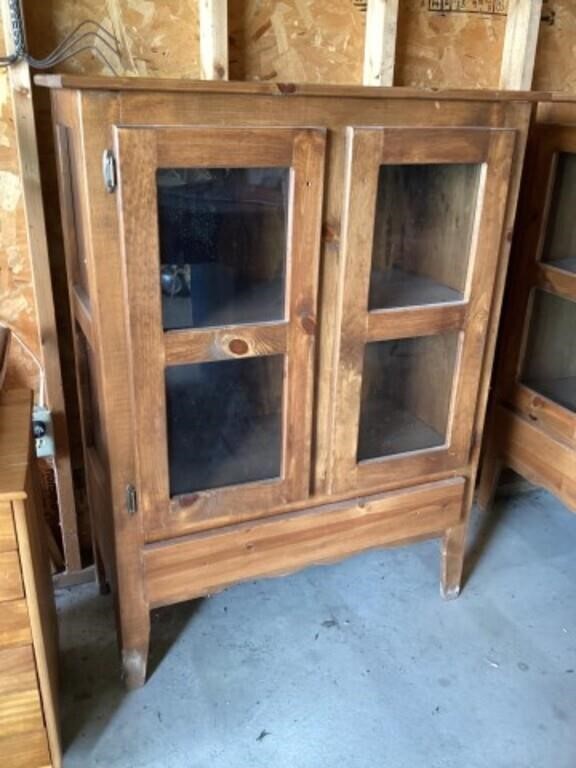 Pine jelly cabinet 36 x 16 x 48 tall