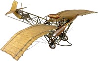EARLY WIRE MODEL AIRPLANE