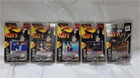 5 new sealed johnny lightning kiss drag cars