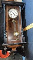 vintage clock with key