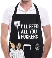 NEW! Apron Adjustable Kitchen Apron Chef Apron