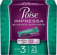 Poise Impressa Incontinence Bladder Supports