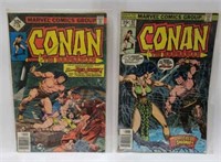 Marvel Comics Conan The Barbarian Issue 78 & 82