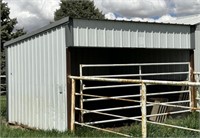 calf shed on skids
