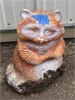 concrete racoon