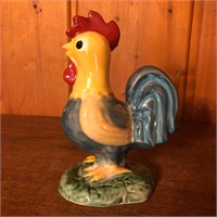 Ceramic Rooster Figure / Measuring Spoon Holder