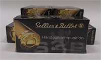 300 Rounds Of Sellier & Bellot 9mm Luger In Boxes