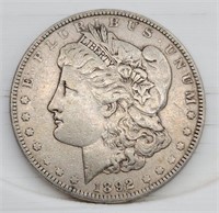 1892-P Morgan Silver Dollar - VF