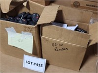 RA-10 REMOTES/COUNT 205/117 in boxes