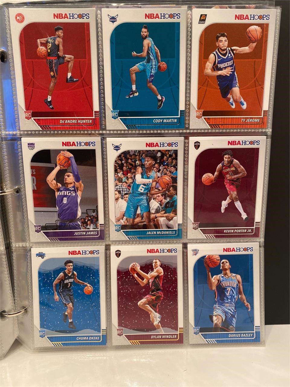 Basketball ROOKIE Card Sheet