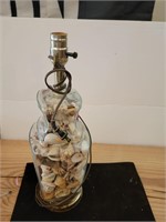 Glass Seashell Lamp Fixture