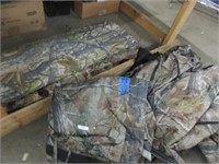 Deer canopy, blind, cover, and cushion