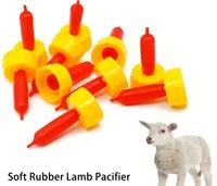 10psc- Rubber Lamb/Kid Nipples