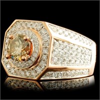 18K Gold Ring with 2.14ctw Diamonds