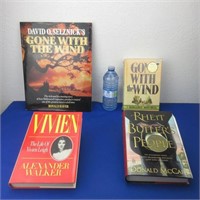 4 Hardcover Books Of Gone With The Wind