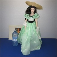 Franklin Heirloom Doll Vivien Leigh As Scarlett