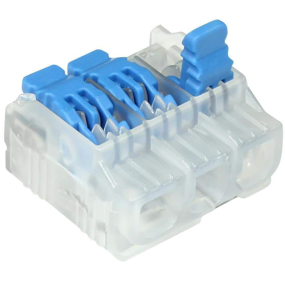 IDEAL in-Sure 3-Port Lever Wire Connector (50/Bag)