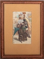 Sir George Scharf Watercolor & Ink on Paper