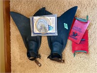 Dive Planner; Flippers; Training Paddles