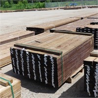 256 pcs. 1" x 6" x 6' PRESSURE TREATED LUMBER