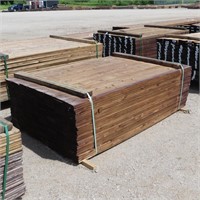 256 pcs. 1" x 6" x 6' PRESSURE TREATED LUMBER