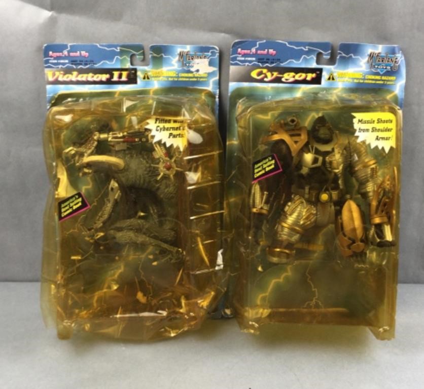 Mcfarlane toys violator 2 and CYG on action