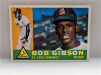 1960 Topps Bob Gibson #73 Crease