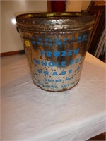 Vintage Frozen Egg Bucket