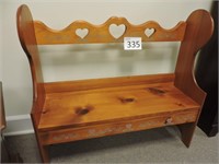 Childs Country Sweetheart Bench