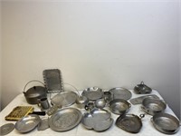 Vintage Aluminum dishes