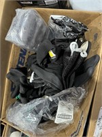 1 box assorted work gloves-various sizes