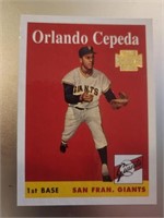 2001 Topps Archives Orlando Cepeda #343