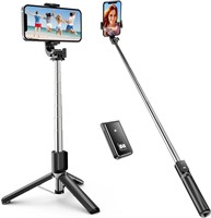 NEW 40" Bluetooth Selfie Stick w/ Tripod & Remote