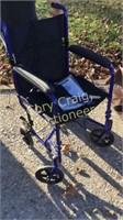 Invacare Light Weight Transport ONLY ONE LEG