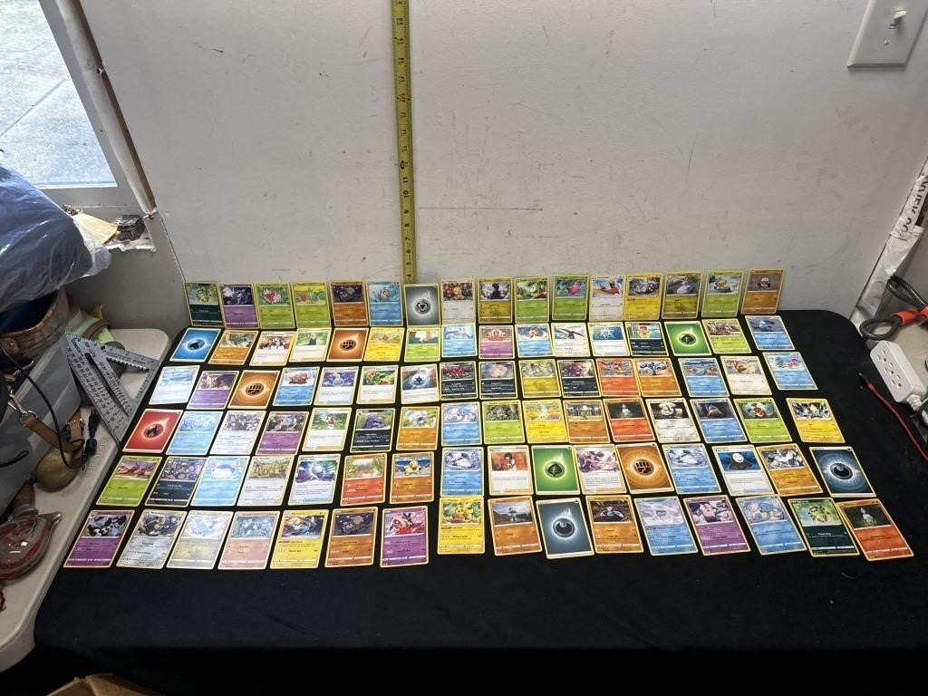 lot of Pokémon cards