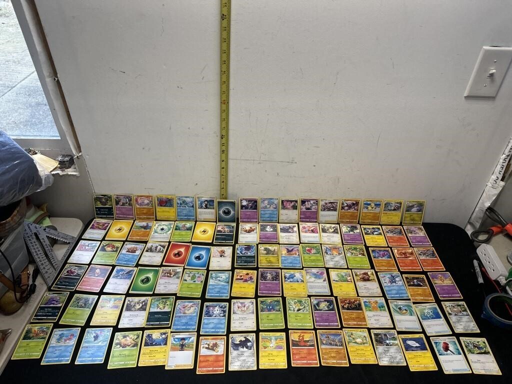 lot of Pokémon cards