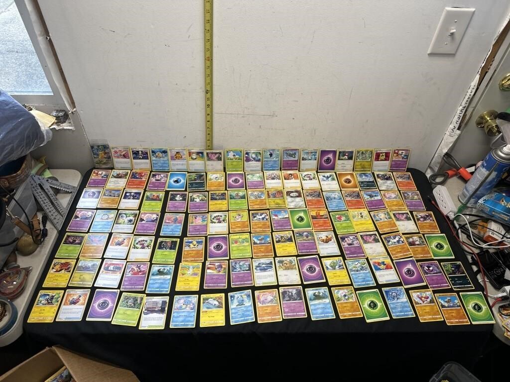 Large lot of Pokémon cards