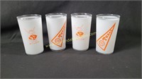 4) Vintage Texas Longhorns Highball Glasses