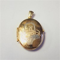 10K  2.81G Locket Pendant