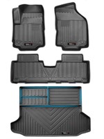 FRONT MIDDLE AND CARGO FLOOR MATS AND BACKREST