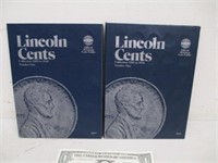2 Lincoln Cents Books w/ 98 Wheat Pennies -
