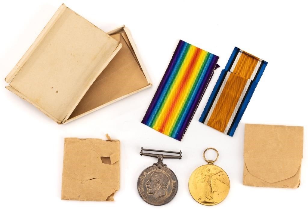 WWI British Service Medals