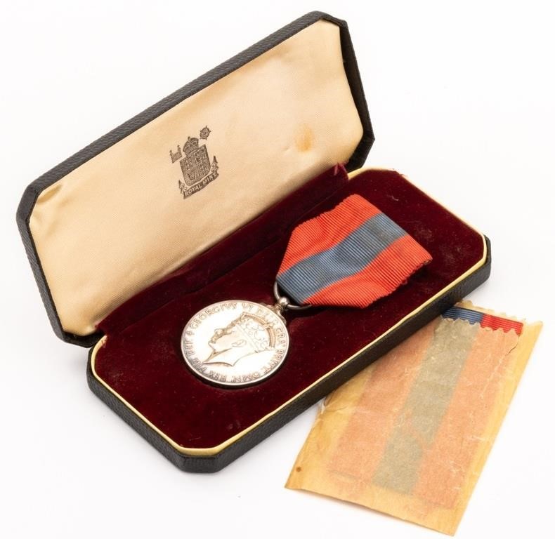 WWII British Imperial Service Medal