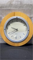 Quartz Wooden Clock 13" Diameter